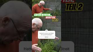 STORIES Betreten Verboten Teil 2  Nachbarn streiten um Mauer deutsch tv real funny streit [upl. by Katey]