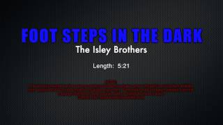 Demonstration Track 14  Foot Steps In The Dark  The Isley Brothers [upl. by Akirdnuhs586]