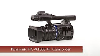 First Look Panasonic  HCX1000 4K Camcorder [upl. by Oiruam876]