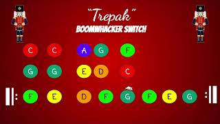 quotTrepakquot Easy Boomwhacker PlayAlong Game [upl. by Ardnuassac727]