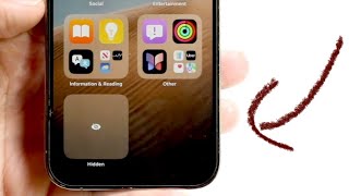 How To Hide iPhone Apps amp Move Them To a Hidden Folder On iOS 18 [upl. by Aschim77]