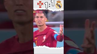 Portugal vs Real Madrid World Cup 2026 Ronaldo vs Ronaldo but who is the legend ronaldo sports [upl. by Elocen806]