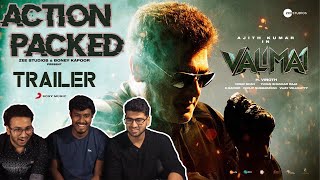 Valimai Trailer Reaction  Ajith Kumar  Yuvan Shankar Raja  Vinoth  Tamil [upl. by Acinonrev]