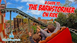 A Guide to The Barnstormer at Magic Kingdom Walt Disney World Jan 2024 4K [upl. by Anol]