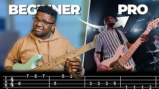 10 Slap Bass Grooves from Beginner to PRO [upl. by Belmonte]