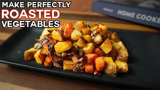 4 cooking tips to make Perfect Roasted Vegetables [upl. by Anawik558]