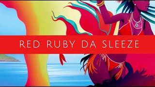 Nicki Minaj  Red Ruby Da Sleeze Official Lyric Video [upl. by Hnirt341]