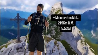 Wanderung auf die Große Arnspitze 2196m üM  v Mittenwald ins Karwendelgebirge DEAU [upl. by Adorl487]