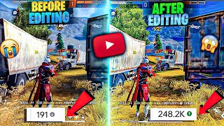 Free Fire Montage EDITING Mistakes ❌ how to edit free fire montage  video   ADDA FF [upl. by Tala]