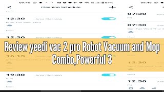 Review yeedi vac 2 pro Robot Vacuum and Mop ComboPowerful 3000Pa Suction with Oscillating Mopping [upl. by Adnovay]