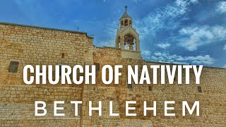 Walking Tour  Church of Nativity  Bethlehem Birthplace of Jesus [upl. by Aduh254]