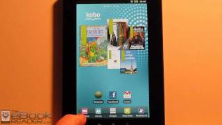 Review Kobo Vox as an eReader w Kobos App Kindle Nook Zinio Press Reader [upl. by Koerlin]