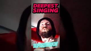 DEEPEST SINGING •• SUPERSTITION by STEVIE WONDER cover [upl. by Anniala]