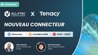 Webinaire  Nouveau connecteur entre ALL4TEC amp Tenacy [upl. by Leitao]