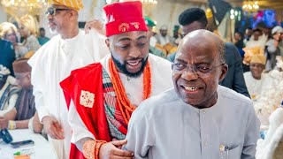 Moments Chioma Dads Bless Davido After He Ask For Her Hand In Marriage chivido2024 [upl. by Kiersten]