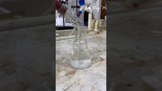 Chemistry Lab ✨👩🏻‍🔬🧪science chemistry vlog [upl. by Alyl]