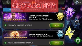 MCOC Crystal Opening Team Pop King is back 7 Star Roster Geeting Deep [upl. by Kirshbaum799]