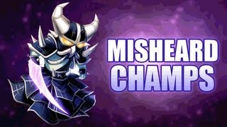 League of Legends  Misheard Champs [upl. by Mcallister456]