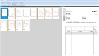 Plugins i Readsoft Invoices samt demonstration af Split amp Merge [upl. by Kelvin]