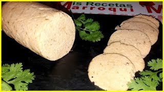 Receta fácil Mortadela Vegana Casera  Deliciosa y Saludable [upl. by Levine]