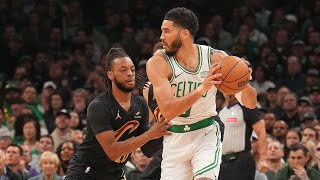 Celtics impressive shooting performance halts Cavaliers undefeated run in a thrilling matchup [upl. by Schwenk]