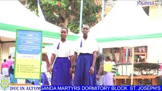 ST JOSEPHS GIRLS SSS NSAMBYA BLESSING AND COMMISSIONING OF THE NEW DORMITORY BLOCK [upl. by Manup]