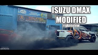 ISUZU DMAX MODIFIED 350HP by ALPHA TECH [upl. by Annaya]