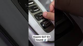 Xiaomi SU7 Electric Vehicle Sound shorts xiaomi [upl. by Risa4]