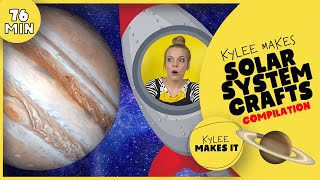 Solar System Planets  Fun Planet Craft Videos for Kids [upl. by Tarrsus]