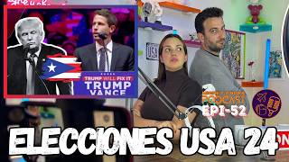 ¿Quién ganará las elecciones en USA  Episodio 52 podcast migrar venezolanos [upl. by Juana375]