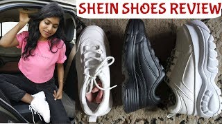 Shein Chunky Shoes Review  Chunky Sneakers Trend  Daily wear fashion trends AdityIyer [upl. by Ynafetse115]