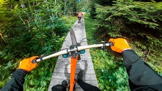 Downhill Crankworx Innsbruck 2018  Course Preview Fabio Wibmer [upl. by Samira996]