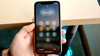 How To Change Passcode On iPhone 2023 [upl. by Latyrc]