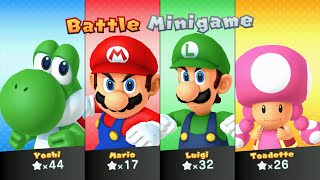 Mario Party 10  Yoshi vs Mario vs Luigi vs Toadette  Haunted Trail [upl. by Adnamas747]