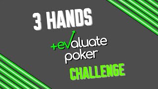 STUDY SESSION with blindguypoker  MTT 3 Hands challenge [upl. by Ahsemit611]