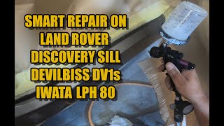 Smart repair on Land Rover Discovery sill [upl. by Eblehs]