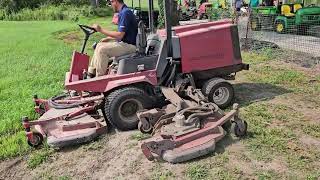 Toro Groundsmaster 4000 D  Selling on BigIron Auctions  August 28 2024 [upl. by Leunam683]