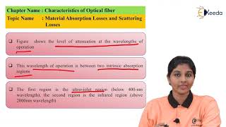 Material Absorption Losses Scattering Losses  Fiber Optic Instrumentation [upl. by Sokairyk391]