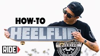 HowTo Heelflip  BASICS with Spencer Nuzzi [upl. by Laroy]