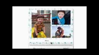 Personalised photo calendars from Vistaprint  Christmas spot 2014 [upl. by Yroggerg]