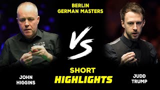 Judd Trump vs John Higgins short highlights  snooker german masters 2024 [upl. by Donadee707]