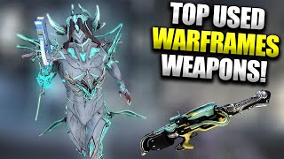 Warframe MOST USED Weapons And Warframes 2023 Usage Stats Are Here [upl. by Trevar]