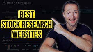 5 Best Stock Market Websites  Best Stock Research amp Analysis Tools [upl. by Conti]