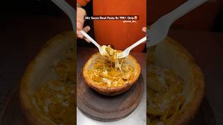 Fire Bowl Cheese Pasta In Just 199😍youtubeshorts trending viralvideo pasta cheese [upl. by Denver]