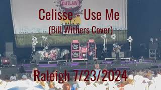 Celisse Henderson  Use Me Bill Withers cover  Outlaw Music Festival Raleigh NC 7232024 [upl. by Aihsit894]