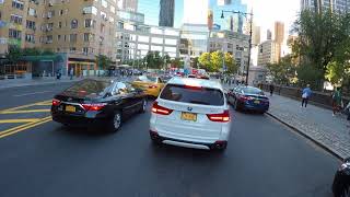 NYPD Escorting Ambulance through Columbus Circle with Rumbler Siren [upl. by Starobin539]