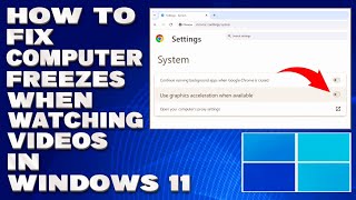 How To Fix Computer Freezes When Watching Videos in Windows 1011 Guide [upl. by Kakalina248]