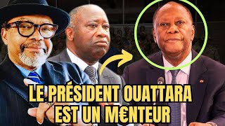 LE PRÉSIDENT ALASSANE OUATTARA SERAIT UN MENTEUR SELON LAURENT GBAGBO [upl. by Posehn]