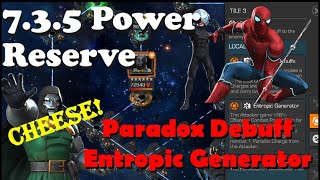 Act 735 CHEESE Power Reserve amp Paradox Debuff  Marvel Contest of Champions [upl. by Demona337]