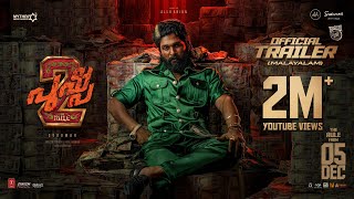 Pushpa 2 The Rule Trailer Malayalam  Allu Arjun  Sukumar  Rashmika Mandanna  Fahadh Faasil  DSP [upl. by Ylelhsa601]